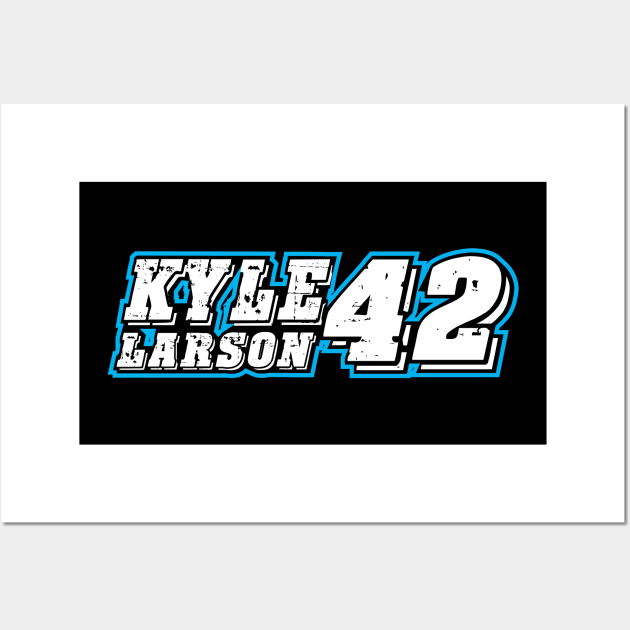 kyle larson nascar Wall Art by creatorsubuh